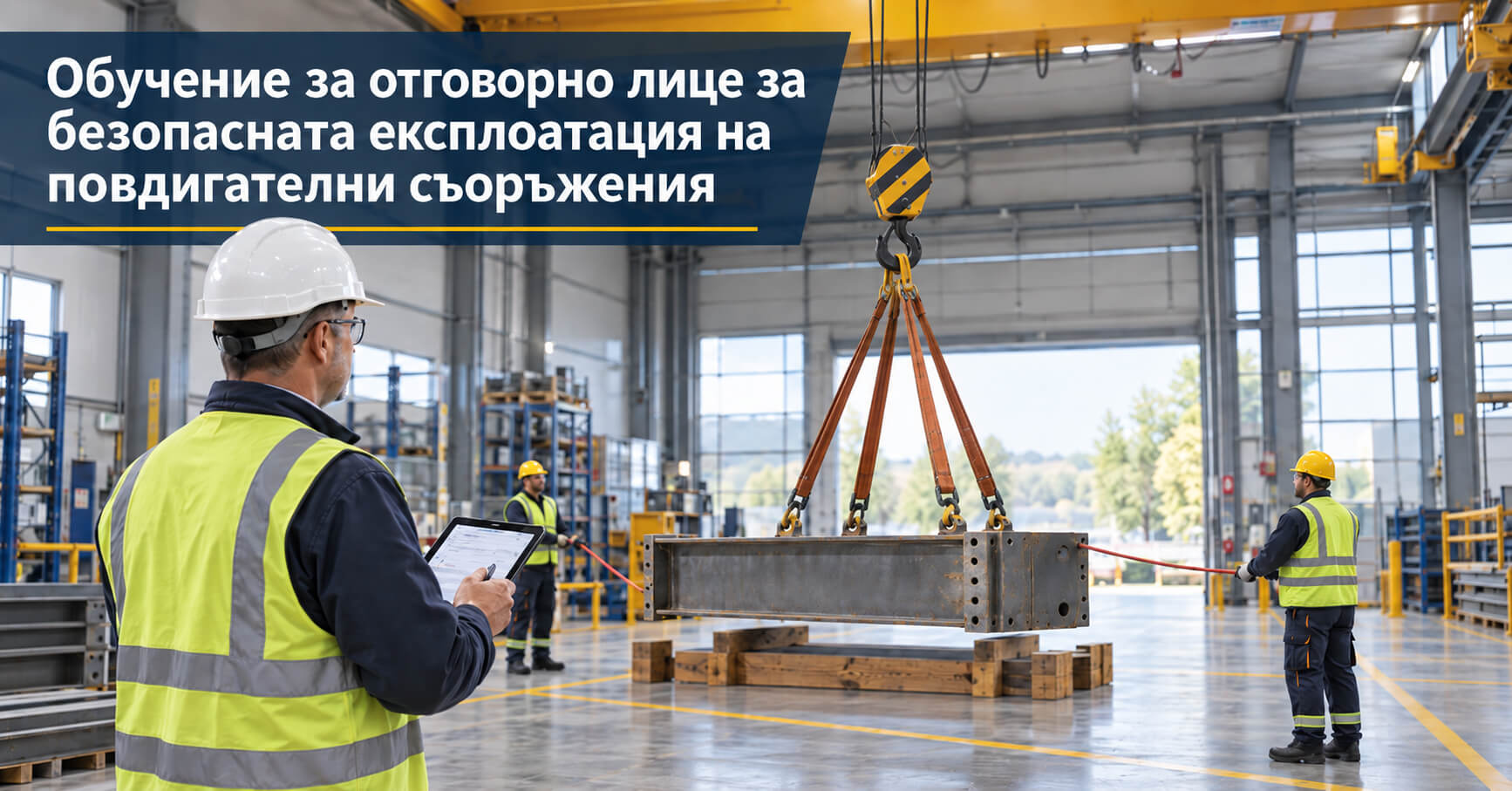 Отговорно лице за безопасната експлоатация на повдигателни съоръжения [удостоверение]